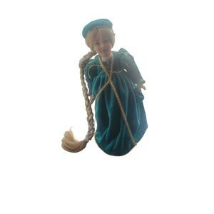 Danbury Mint Rapunzel Porcelain Doll Storybk Collection Certificate of Ownership